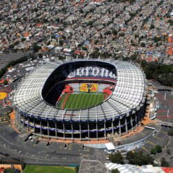 Vista aérea estadio Azteca Mexico. FOTO: Mario Guzmán (EFE)
