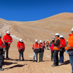 Vecinos de Alto Del Carmen en proyecto cerrado Pascua Lama. FOTO: BARRICK CHILE